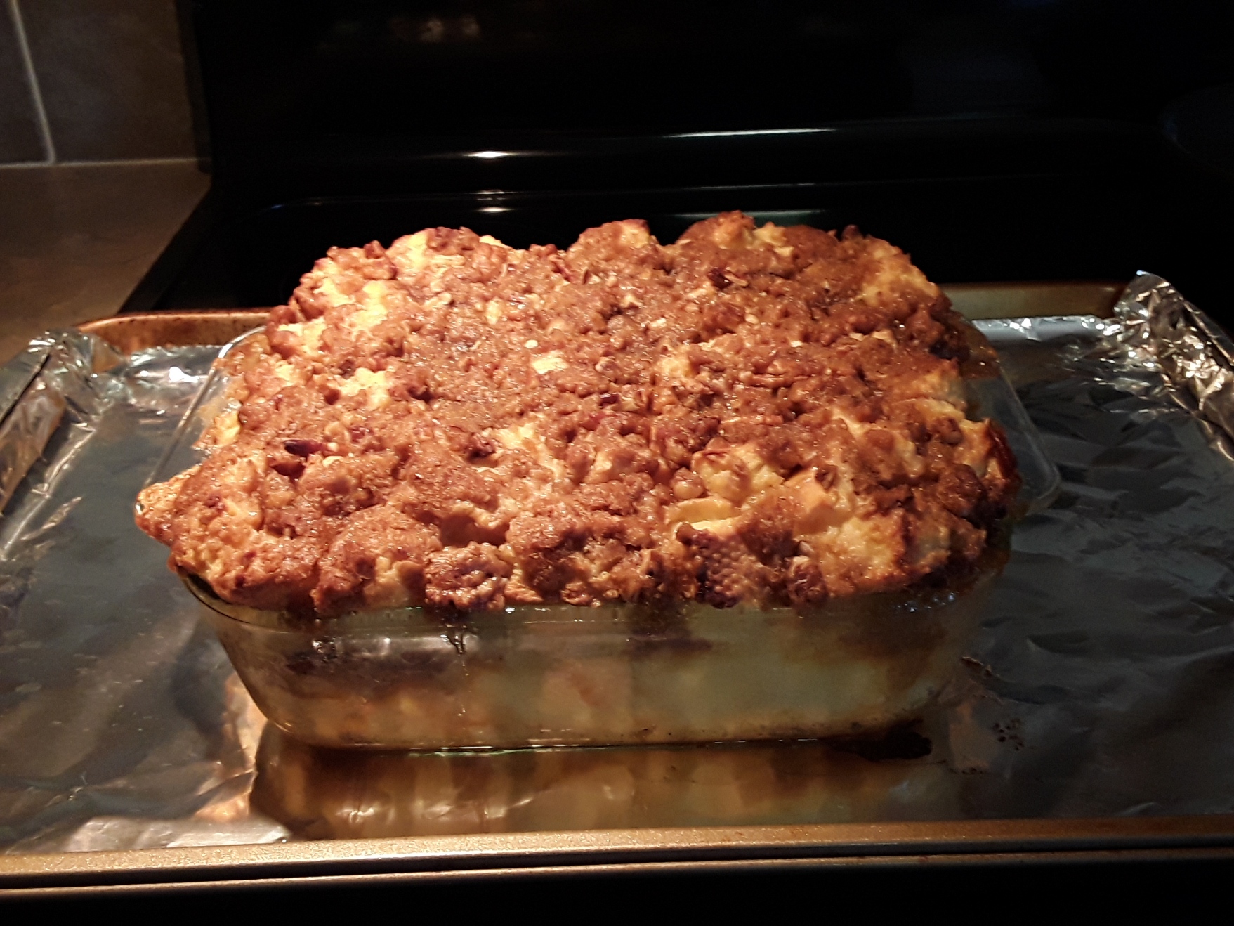 Pecan Pie Bread pudding